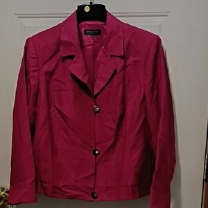 Jones New York Women's Fuchsia Blazer
